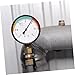 Angoily Pressure Indicator Decals 6 Sheets Color-Coded Pressure Meter Identification Stickers UV Resistant for Industrial Use Red Green Yellow Marking Labels
