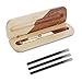 Natural Handcrafted Holz Kugelschreiber, Luxus, personalisierte Geschenk Stift, Extra 3 Black Ink Refill, elegante und exquisite Geschenk Stift Set