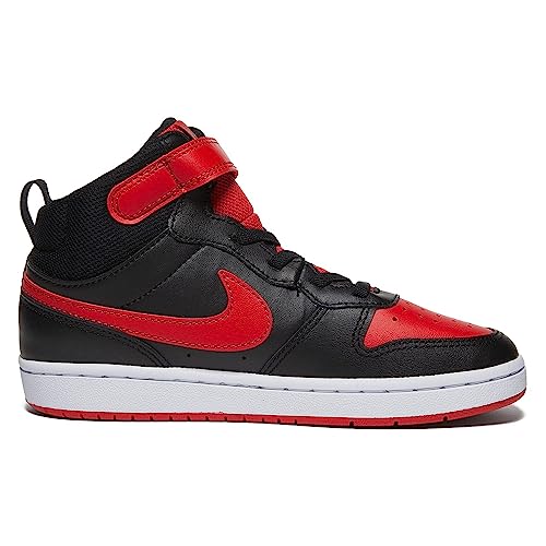 Image of Nike Unisex-Child Court Borough Low 2 (PSV) Casual Shoe