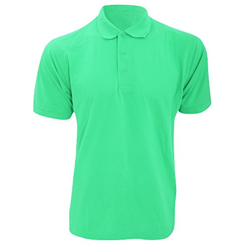 Kustom Kit Mens Klassic Superwash Short Sleeve Polo Shirt (S) (Jade)