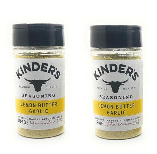 Kinder's Seasonings & Rubs - 2 bottles (Lemon Butter Garlic
