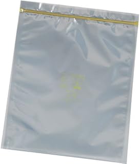 Desco 13615 Statshield Transparent Metal in ESD Shielding Bags - Zipper Top (4