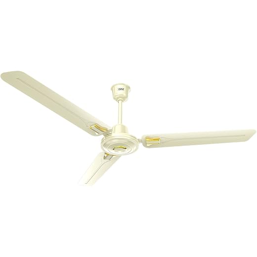 GM G Breeze Deco MTE Ivory Ceiling Fan 1200mm Sweep High Spe