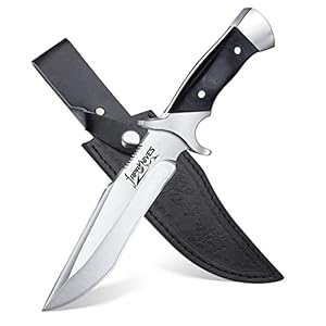 Japaknives Outdoor Survival Messer Jagdmesser Scharf Bushcraft Messer Gürtelmesser Bowie Messer Fahrtenmesser Full Tang…