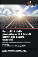 Fattibilità della produzione di 2 Mw di elettricità e altre capacità: mediante conversione fototermica cilindrico-parabolica, Il caso del distretto di Mugunga/GOMA (Italian Edition) 6208687799 Book Cover