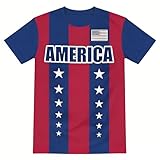 2026 Maglietta sportiva e traspirante, con motivo t-shirt, per sport e tempo libero, multicolore, S