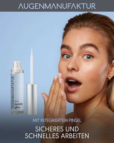 Augenmanufaktur Lashlift Kleber 5 ml - Professioneller Halt - Kleber für Wimpernlifting - Wasserlöslich & Elastisch - Vegan &… – Ansicht 2