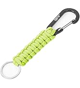 EOTW Paracord Schlüsselanhänger Karabiner Personalisiert Karabinerhaken D Ring Schlüsselband Schl...