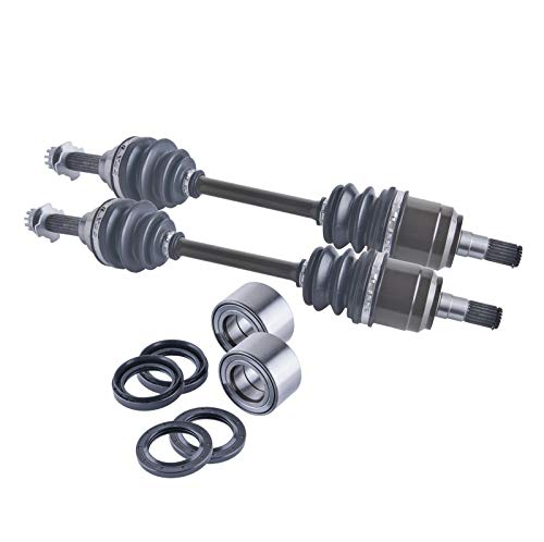 East Lake Axle replacement for front cv axles wheel bearings & seals set Suzuki King Quad 450/700 2006-2009