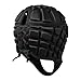 Canterbury Unisex Raze Rugby Headguard | Scrum Cap, Full Coverage | Soft-Edged Chin Strap | Designed Holes Aid Ventilation | Foam Padding Headguard, Black/True Red, L