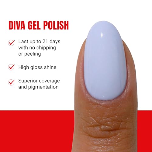 DND Gel Polish Set Coquette Collection UV/LED 0.5 Fl Oz miniatura 2
