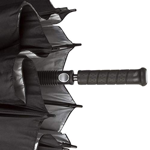 PROCELLA Large Golf Umbrella – AWARD WINNING, Windproof, Waterproof - Superior Heavy Duty Automatic Umbrella Defies High Wind, Sun & Rain – Perfect Cart Holder Fit – Carrying Case Sleeve, Strap Handle - Thumbnail 6