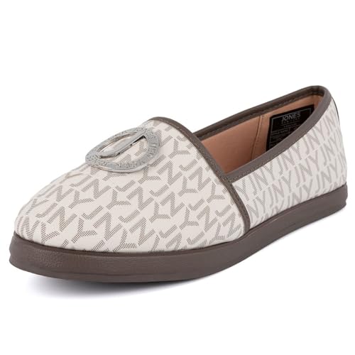 Image of Jones New York Women's Loafer - Casual Slip-On Flat Shoes, Comfortable Round Toe, Available in Wide /Medium Widths