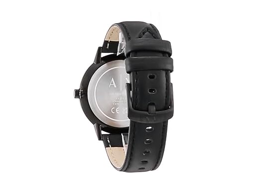 Amazon.com: A|X Armani Exchange Multifunction Men's Watch, Black
