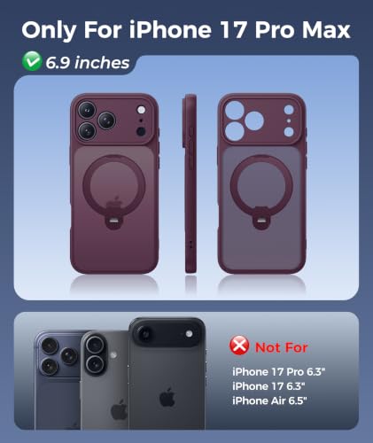 Image of FNTCASE for Phone Pro Max Case 18 Series /Phone 17 Pro Max Case with Stand