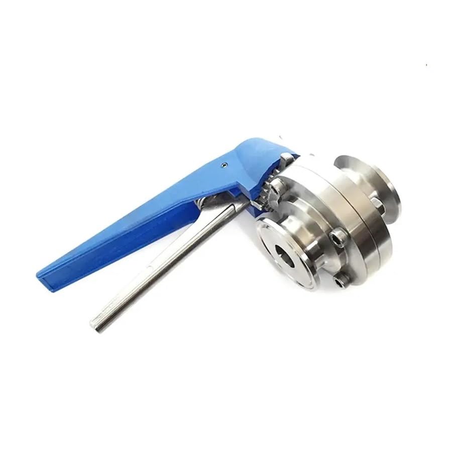 Vanne Tri Clamp 1,5 pouce inox 304 durable pour tube 25mm
