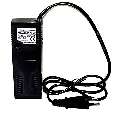 Image of Jainsons Pet Products Minjiang NS F360 3-in-1 Aquarium Internal Filter Pump | 360 L /H Flow | Mechanical Filtration, Oxygenation & Water Circulation | 5W Silent | 220-240V