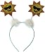 Glitter Sun Smiley Head Bopper