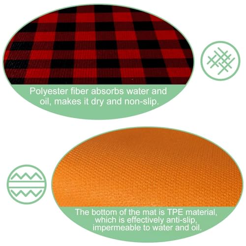 Tapis de cuisine antidérapant pour éviter les glissades - 6