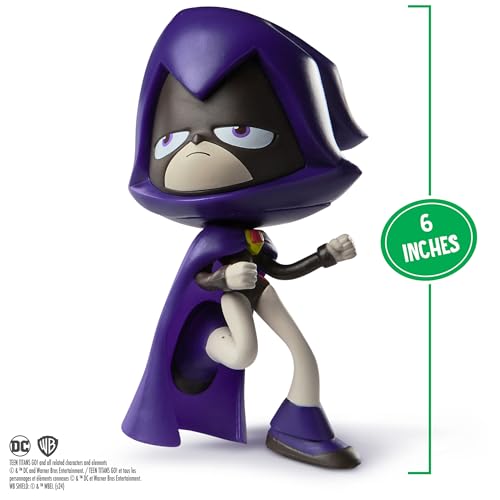 Image of DC Comics Teen Titans Go! Twisty Titans, Raven, Flexible Action Figure, Kids Toys for Boys and Girls 4 and Up