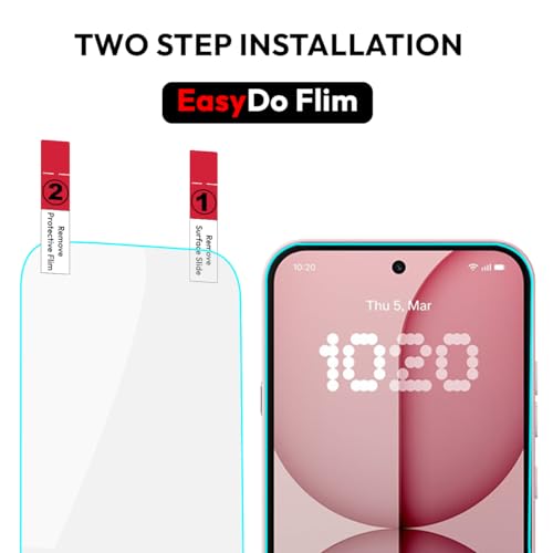 Image of KAPAVER EasyDo Film Screen Guard Protector for Nothing Phone 4a (Clear - 2 Pack)