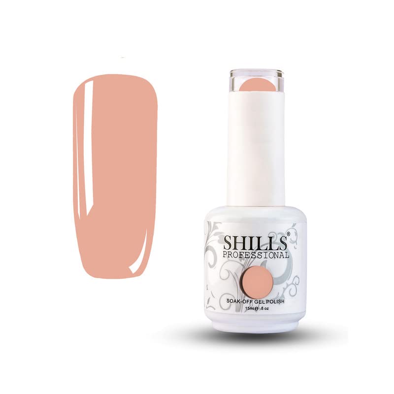 Image of Shills Professional Uv /Led Soak Off Gel Polish (Gel Nail Polish) Glossy Finish Nail Polish Color Shade 113, 15 Ml
