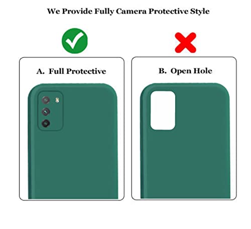 Image of A rtistque Back Cover Case for Poco M3 with Camera Protection | Shockproof TPU | Stylish Protective Design | Slim Fit | Ultra Matte | Poco M3 Back Cover - Green