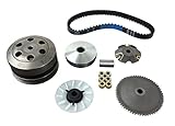 50cc Moped Clutch Kit | 139QMB GY6 Engine | 49cc Scooter Variator | 50cc Scooter Clutch 669 18 30 Belt Drive TaoTao Kazuma Roketa SUNL