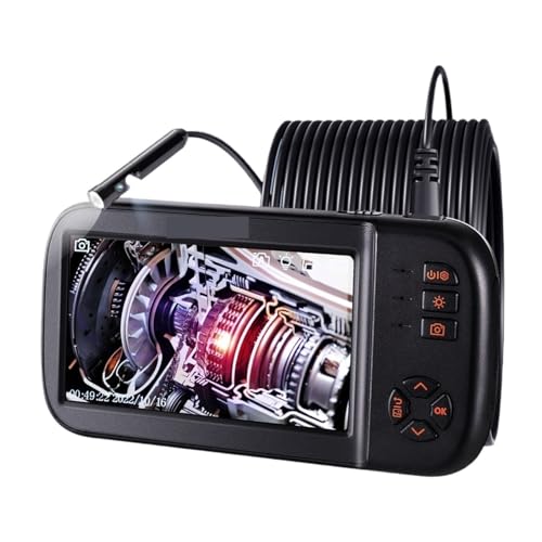 Sonda De 8mm, Boroscopio Digital, Cámara Inspección HD, Endoscopio, 32 GB, IP 67, Cable Flexible Semirrígido For Tuberías Industriales Imágenes Más Claras Inspecciones Precisas