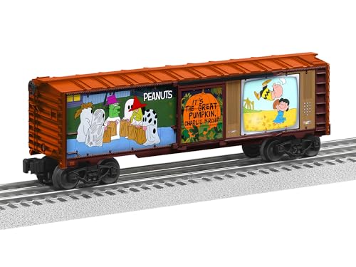 Lionel Peanuts train miniature wagon de marchandises lumineux Charlie Brown