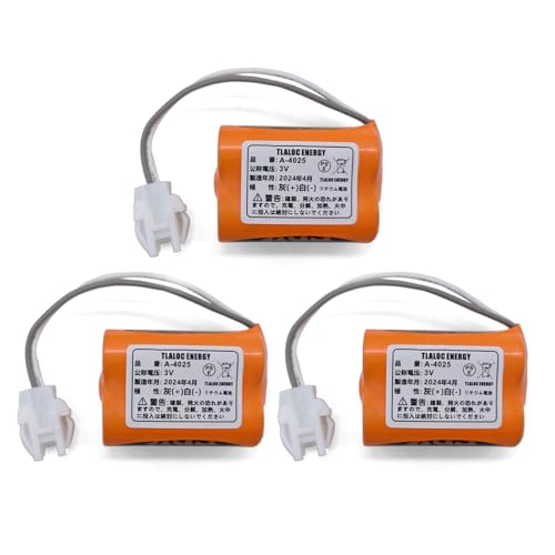 TLALOC ENERGY 3�Z�b�g A-4025 [PSE�F�؍�] ���֊�Z���T�[�p���`�E���d�r 3V LITHIUM �d�r A4025