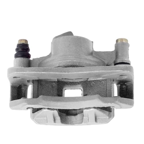 Image of Detroit Axle - 2pc Front Brake Calipers for Ford 89-92 Probe 88-92 Mazda MX-6 626, Disc Brake Calipers with Bracket Assembly 1990 1991 Replacement