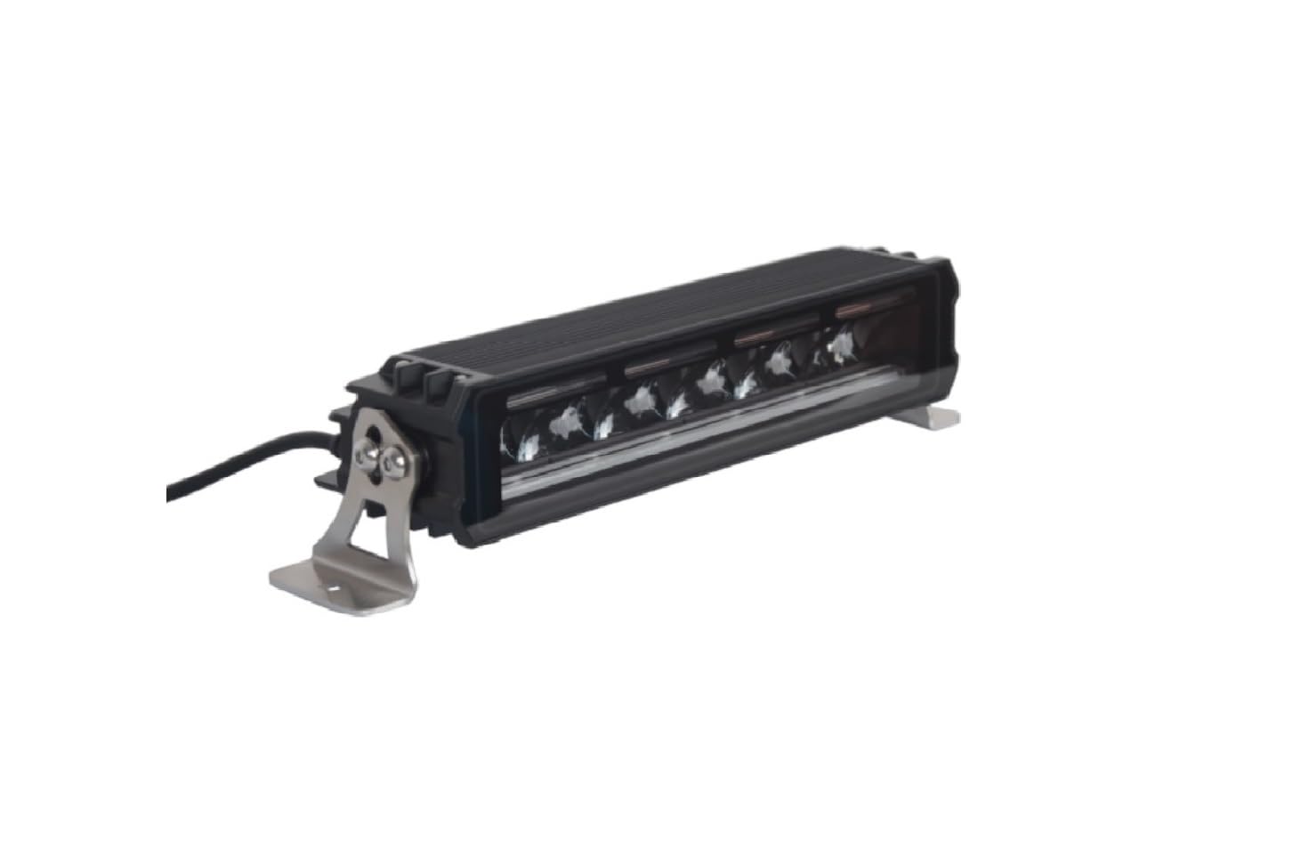 Listwa świetlna 34 cm LED 12 V, 24 V, 4800 lm, reflektor roboczy reflektor punktowy + białe światło pozycyjne + światło ostrzegawcze dalekiego zasięgu do samochodów ciężarowych 4x4 E9 ECE R148, R149,