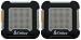 Cobra ACT220B Wearable Walkie Talkies Chat Tag Rock Hands Free 12-Mile Radios (Pair)