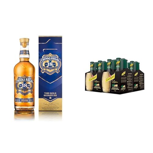 Chivas regal 18 70cl + Schweppes Ginger Ale Pack 6 cestas 4 x 20 cl