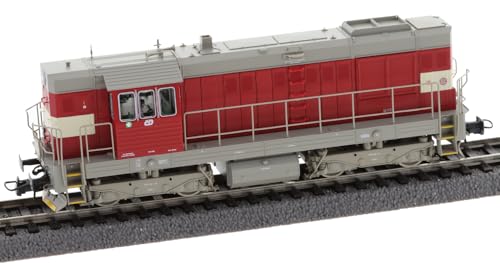 Locomotive diesel 742 162-1 CD H0 sonore CC pour modélisme ferroviaire