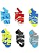 The Good Dinosaur Boys 6 pack Socks (4-6 Toddler (Shoe: 7-10), Blue/Multi Dinosaurs)