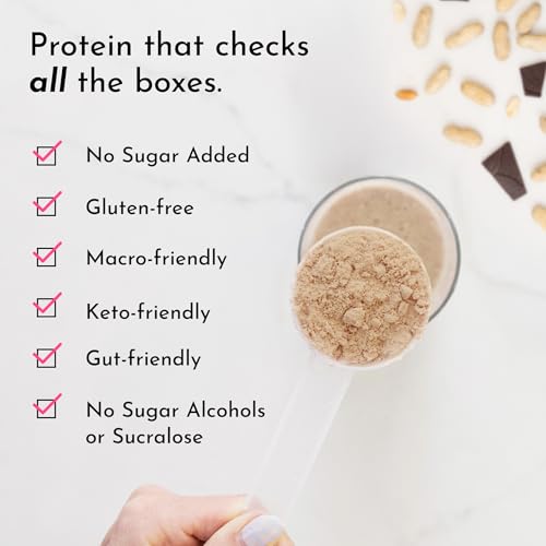 Image of Just Ingredients Creamy Peanut Butter Whey Protein Powder, 25.92 OZ