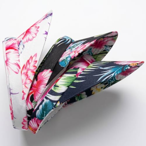 Image of 3 Pack Sports Sun Visor Hat Women Men Adjustable Clip On Visors Outdoor Golf Beach Cap