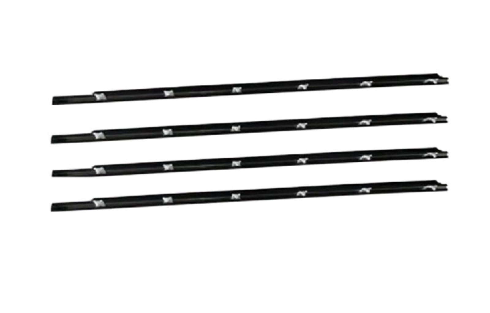 Ajohbm One Color For Hyundai For Elantra 2004-2011 Car Weatherstrips Window Moulding Trim Seal Belt
