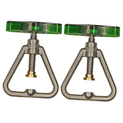 Homoyoyo 2pcs Macadamia Nut Opener Tool Labor-saving Shell Cracker for Home Use for Walnuts Chestnuts and More