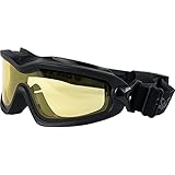 Valken Boy V-Tac Sierra Airsoft Schutzbrille, Schwarz/Gelb, Größe M