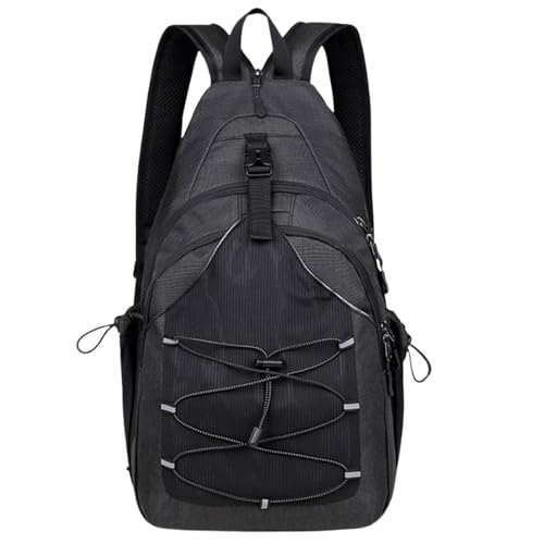 Mochila cruzada pequeña con almacenamiento ligero para evitar bolsillos llenos