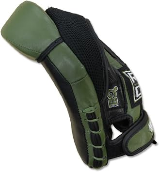 GelTech Cobra Curved Punch Spar-Mitt 3.0 for Muay Thai, MMA, Kickboxing, Boxing, Martial Arts