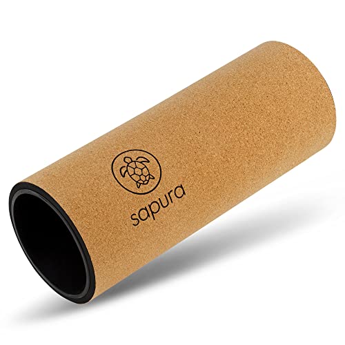 SAPURA Rodillo de masaje para la espalda, para entrenamiento de fascias, yoga, fitness Cover