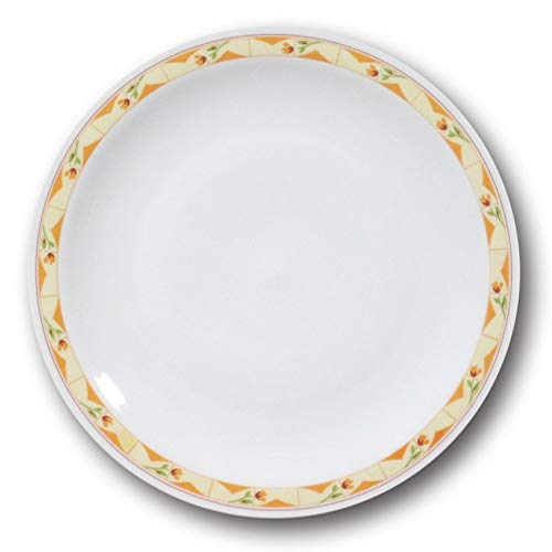 Assiettes plates Souvenir x 6 - D 26 cm