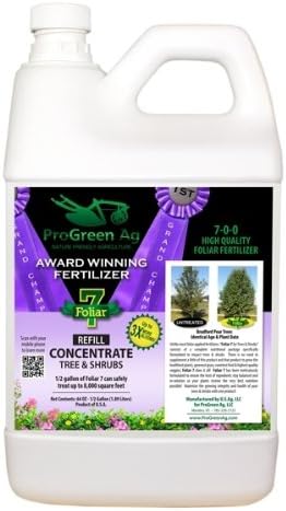 Pro Green Ag M-2837B Foliar-7 Natural Foliar Fertilizer, 1/2-Gallon