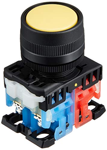 富士電機 φ22.3・25.5共用 押しボタンスイッチ 黄 AR22G3R-11Y