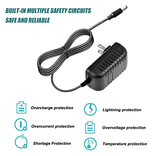 Omilik AC Adapter Compatible with Visioneer OneTouch Flatbed Scanner 8900 USB FUC21G Power Supply