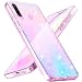 Produktbild Eherui Glitzer Hülle für Huawei P30 Lite, Transparent Handyhülle Bling Weiche TPU Silikon Stoßfest Kratzfest Schutzhülle für Frauen und Mädchen für Huawei P30 Lite, Durchsichtig